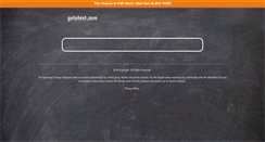 Desktop Screenshot of gototest.com